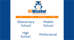 Desktop Screenshot of ncwiseowl.org